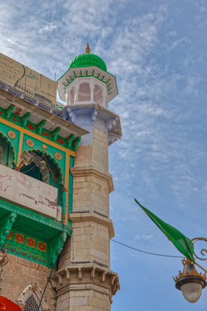 Ajmer entrance gate of Dargah Shariff temple, Rajastan Indiaのeditorial素材