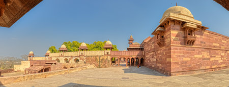 Panch Mahal historical place in Uttar Pradesh Indiaのeditorial素材