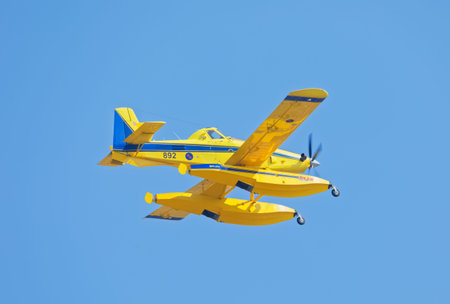 Air-Tractor Fire-Fighting During Operation Storm Celebration in Knin