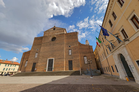 Basilica de Santa Justina in Padua Italyのeditorial素材