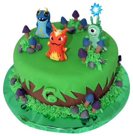 cake slug terra fondantの写真素材