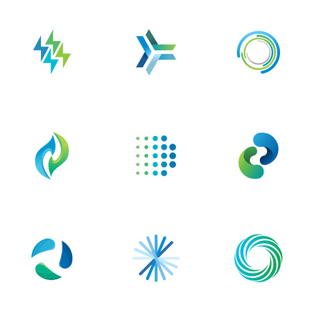 Energy symbols.のイラスト素材