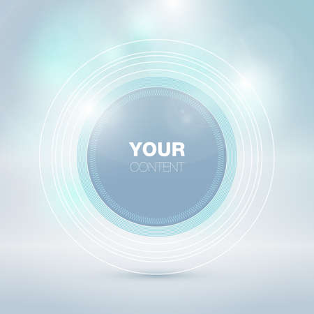 Beautiful Vector Frame Backgroundのイラスト素材