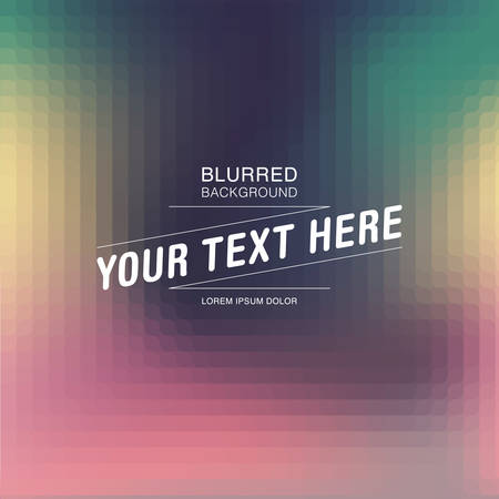 Abstract elegant blurred background design with mosaic effect. eps 10 vector illustrationのイラスト素材