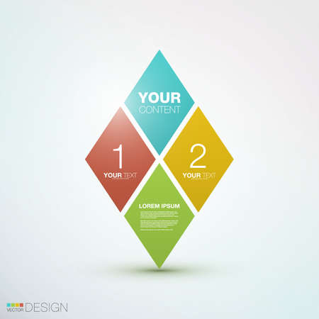 Trendy Abstract Vector Designのイラスト素材