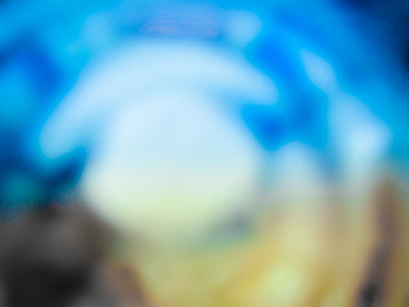 Abstract Background Soft Blurred Multicolored Circle Lines With Little Light For Graphics