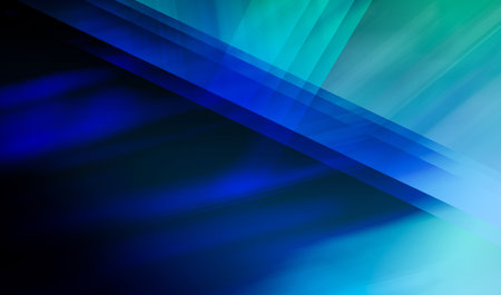 abstract blue background with some smooth lines in it (see portfolio for more in this series)の写真素材