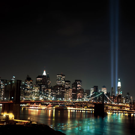 WTC Light Beams