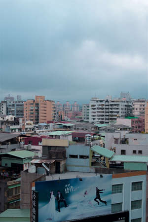 Aerial view of Landscape Cityのeditorial素材