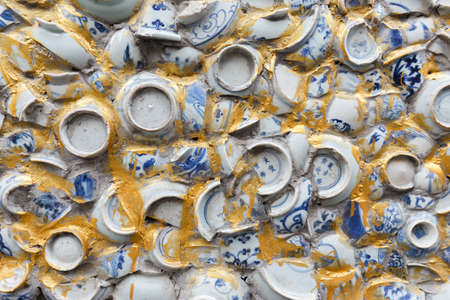 Creative porcelain wallのeditorial素材