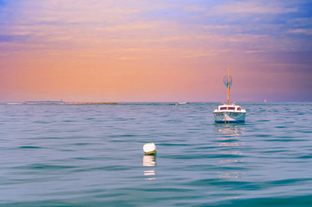 The beaches and the sea of Noirmoutier islandの写真素材
