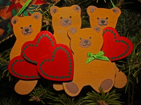 Bear loveの写真素材