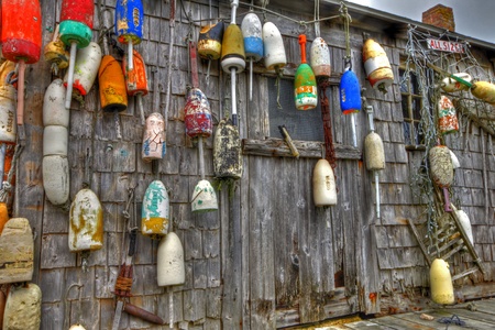 Buoy shack 88の写真素材