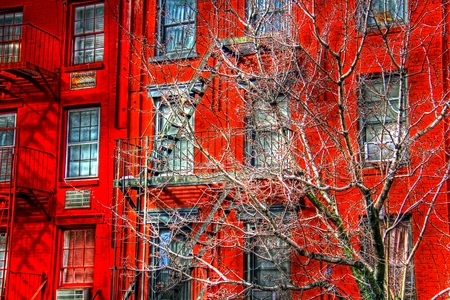 New York facade 150の写真素材