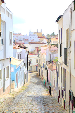 Portugal 2023 rural photo art manipulation cityscapesの写真素材