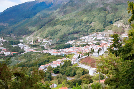 Portugal 2023 rural photo art manipulation cityscapesの写真素材