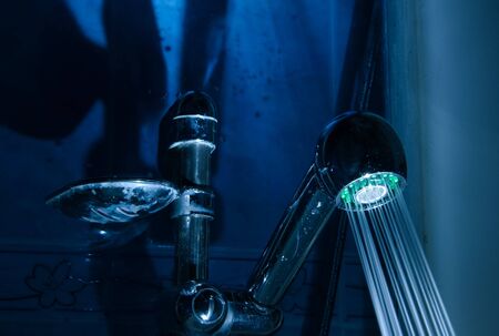 The adaptation for washing in a bathroom of soulsの写真素材