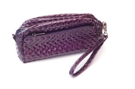 a small handbag to wear makeupの写真素材