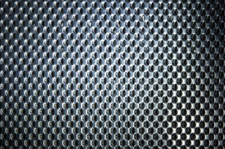 honeycomb metal grid abstract backgroundの写真素材