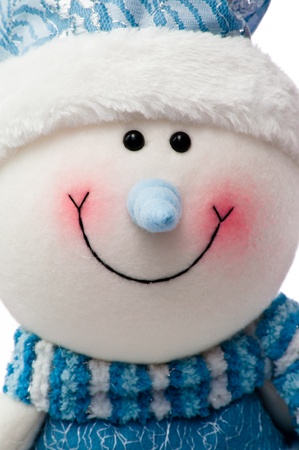 New hilarious funny snowman in the capの写真素材