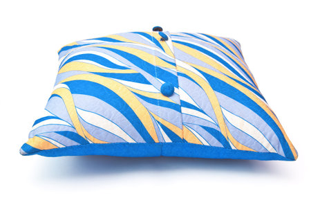 a small cushion for a sofa isolated