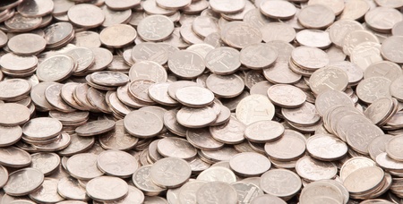 background of a penny coin Russiaの写真素材