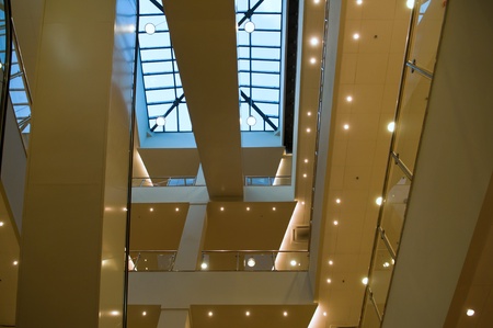 Internal a premise of a corridor of officeの写真素材