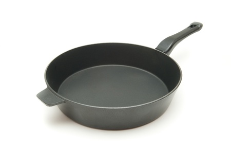 frying pan for the preparation of fried foodsの写真素材