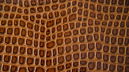  golden brown background of the crocodile