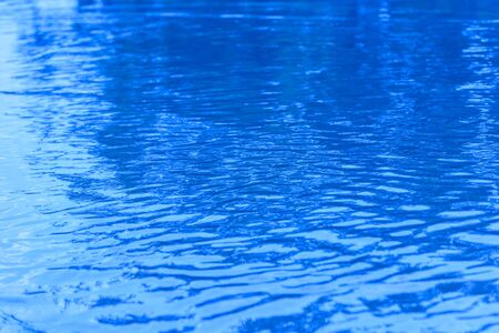 reflection of the sun on the water surfaceの写真素材