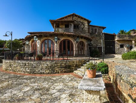 Altos de Chavon. Altos de Chavon Village in the Dominican Republic.の写真素材