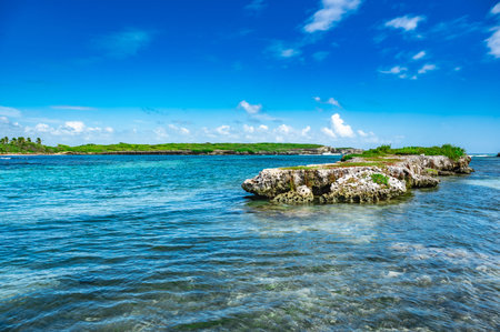 small uninhabited island of Catalinita in the Caribbean Sea near the Dominican Republic