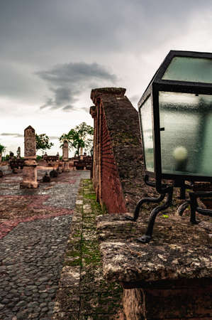 Altos de Chavon. city of artists Village in the Dominican Republicの写真素材