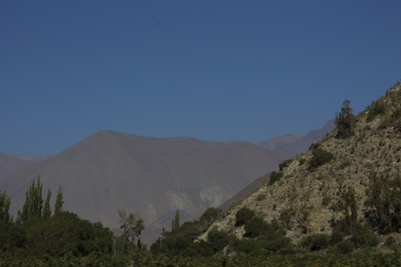 Cerros Elqui Valleyの写真素材