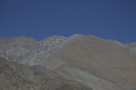 Cerros in the Elqui Valleyの写真素材
