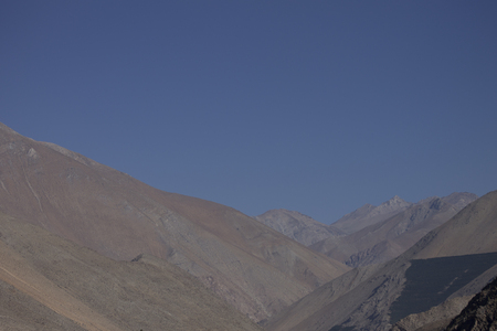 Cerros in the Elqui Valleyの写真素材