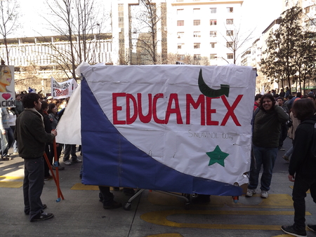 Protest the educationのeditorial素材