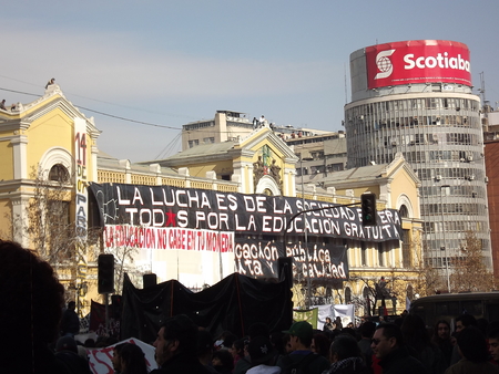Protest the educationのeditorial素材