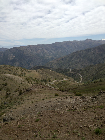 Andes mountainsの写真素材