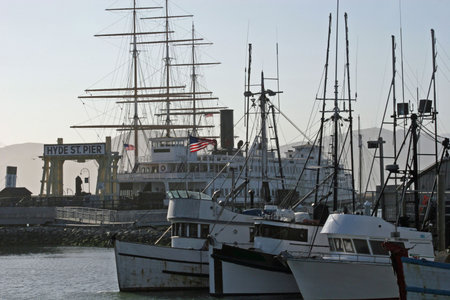 Fishing Boats in marina