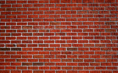 A Red brick wall for backgrounds or wallpaperの写真素材