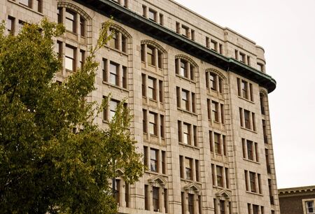 An old building of stone blockの写真素材