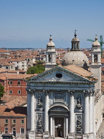 Church of San Giorgio in Venice Italyの写真素材