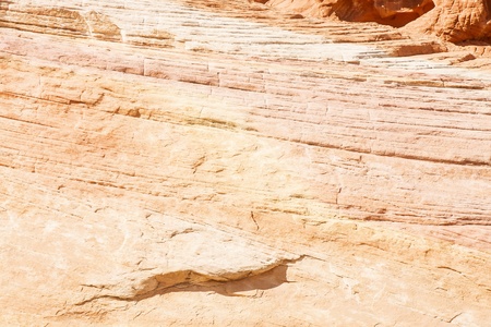 Erosion on Red Rock in Valley of Fireの写真素材