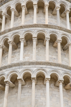 Leaning Tower in Pisa, Italyの写真素材