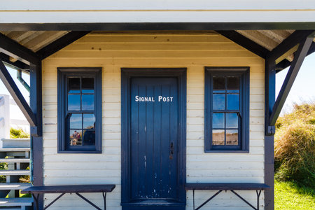 Entrance to Signal Post in old Halifax, Nova Scotia fort