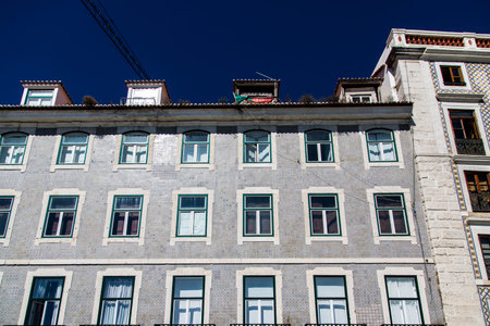 Traditional Apartment Homes in Lisbon with Tile Exteriors