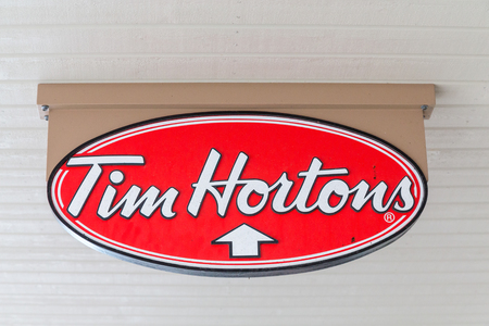 Tim Hortons Signのeditorial素材