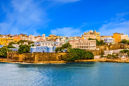 Puerto Rico on a sunny dayの写真素材