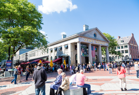 Tourists at Quincy Marketのeditorial素材